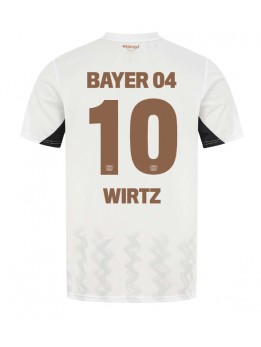 Bayer Leverkusen Florian Wirtz #10 Gostujuci Dres 2024-25 Kratak Rukavima